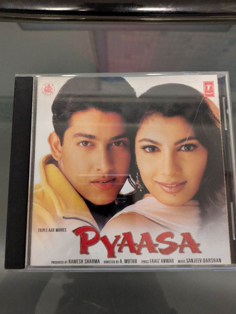 Pyaasa Indian Asian Hindi Bollywood Blockbuster Movie Soundtrack Songs Music CD ref9