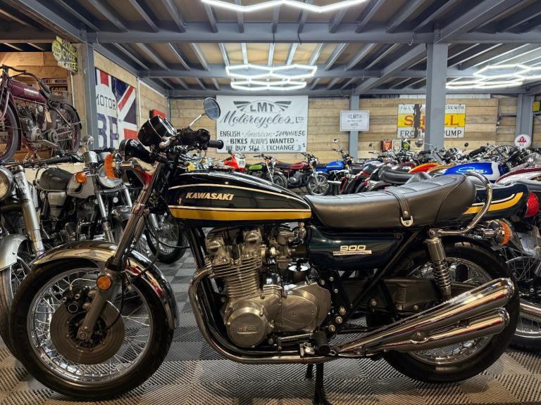 1974 Kawasaki Z1 B 900, restored and owned by Allan Millyard, outstanding, px 
