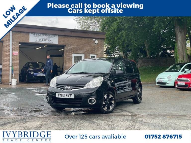 2013 13 NISSAN NOTE 1.4 16V N-TEC+ HATCHBACK 5DR PETROL MANUAL EURO 5 (88 PS)
