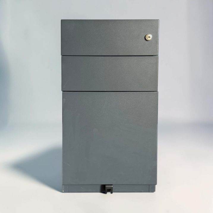 Second Hand Anthracite Grey Slimline Pedestal