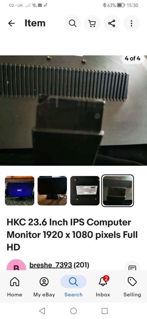 HKC 23.6 Inch IPS Computer Monitor 1920x1080 Full HD