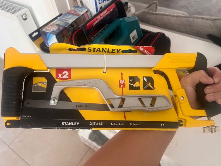 STANLEY Hacksaw Multipack – New, Unused