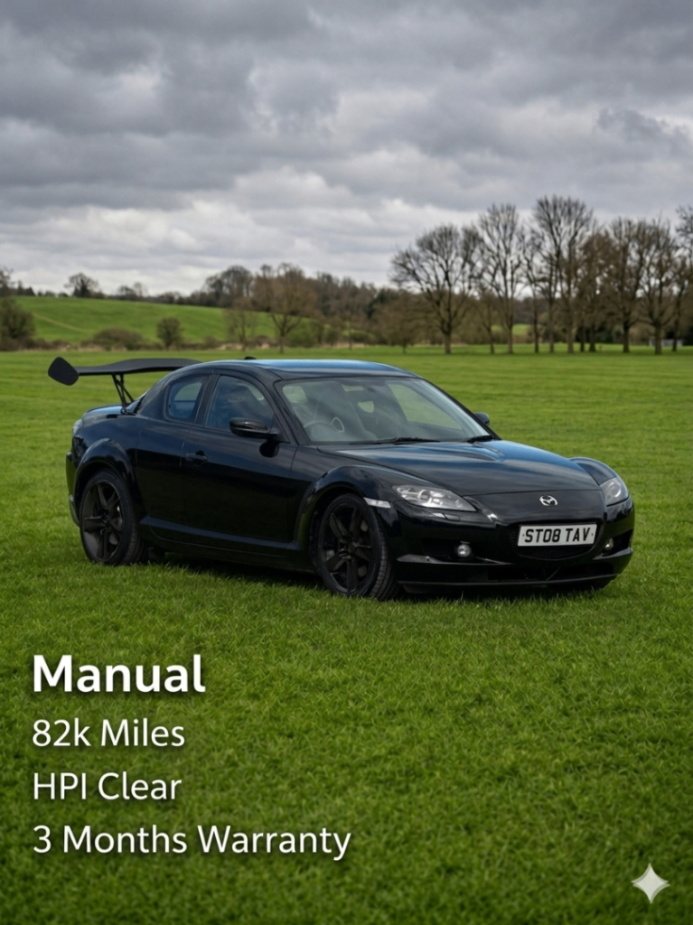 2008 Mazda RX-8 New Mot 82k