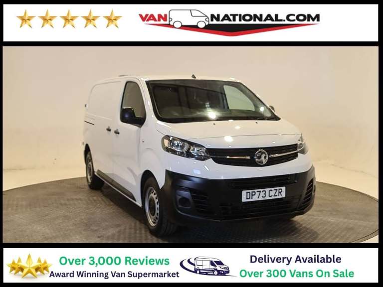 2023 Vauxhall Vivaro 1.5 TURBO D 2900 PRIME L1 H1 100 BHP SWB Panel Van Diesel Manual
