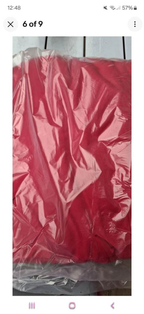 WATERPROOF Chair Cushion Seat Pads OUTDOOR Tie On Garden Patio Set Of 4