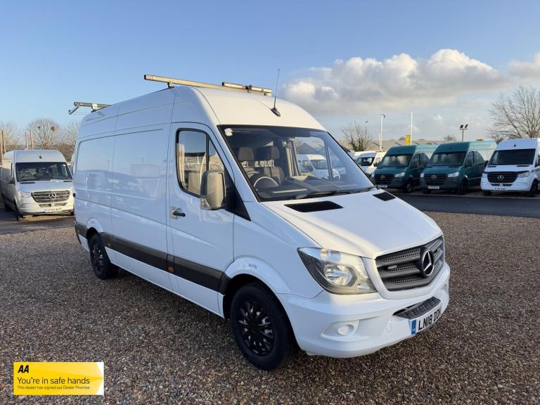 2018 Mercedes-Benz Sprinter 2.1 314 CDi Panel Van 5dr Diesel Manual RWD L2 (213 g/km, 140 bhp) Pa...