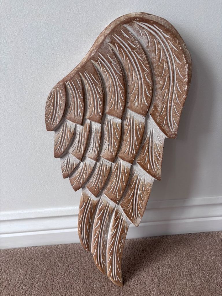 Angel wing wall hanging 