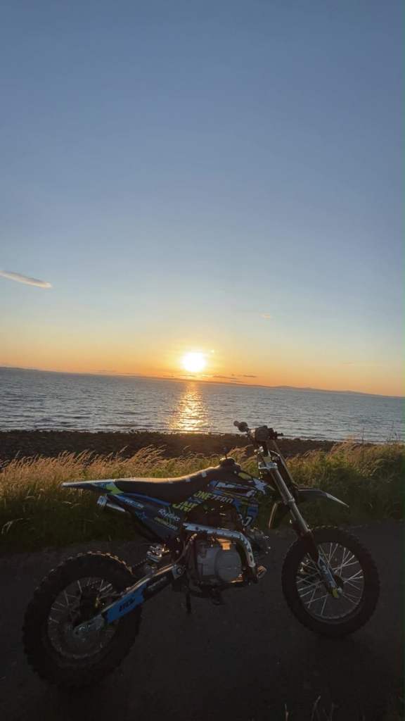 110cc semi automatic pitbike