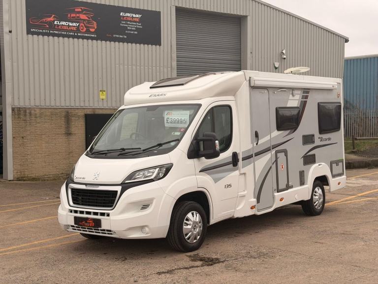 2016 PEUGEOT BOXER ELDDIS ACCORDO 135 3 BERTH COMPACT MOTORHOME