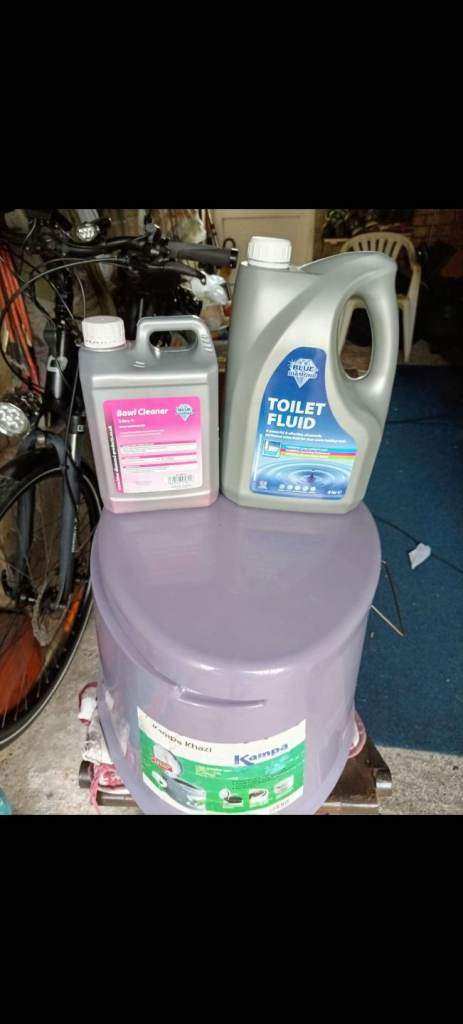 Kampa chemical camping toilet