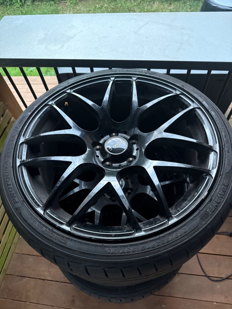 Romac Radium 19” alloys rims and tyre