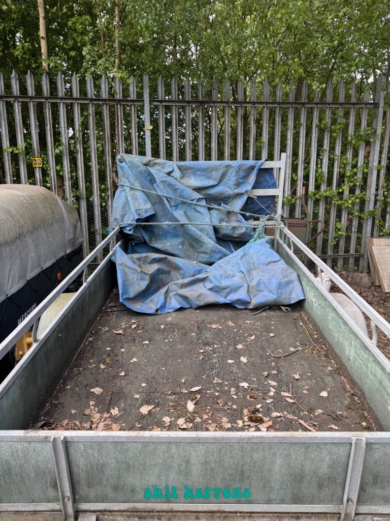 Galvanised Steel Trailer - Single Axle with Spare Wheel