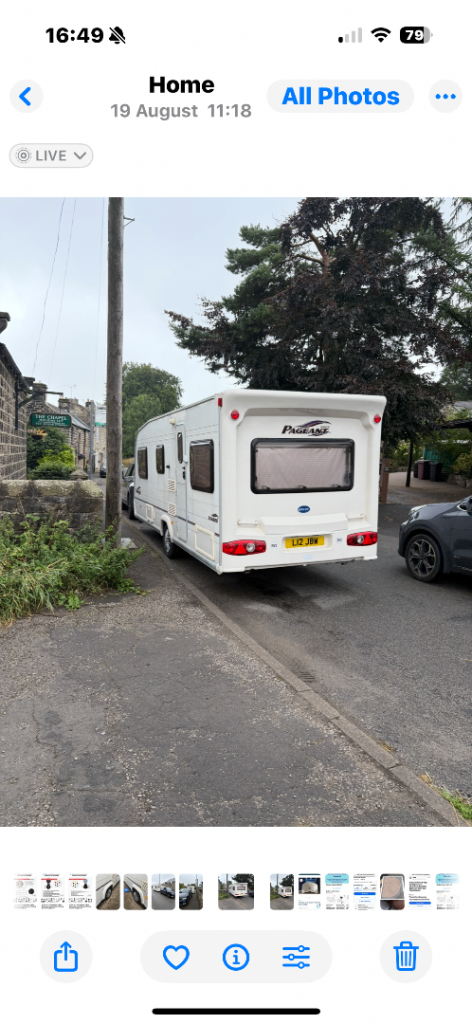 Caravan swoops for van ? 