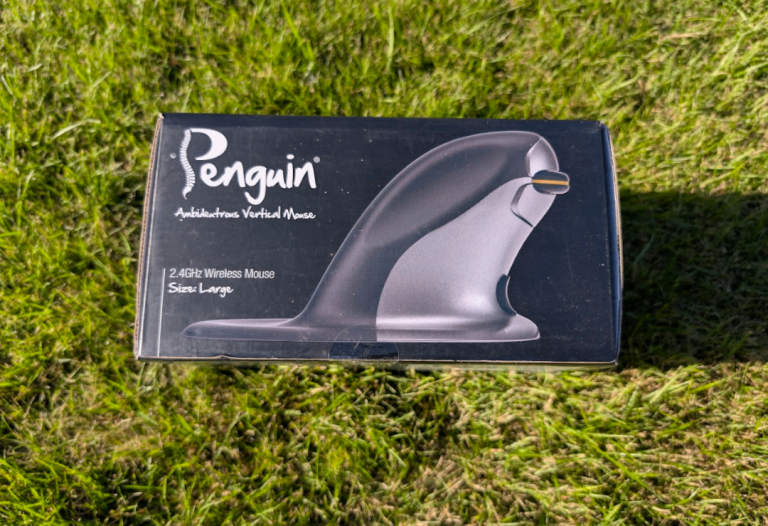 Brand New Boxed Posturite Penguin Ambidextrous Vertical Mouse