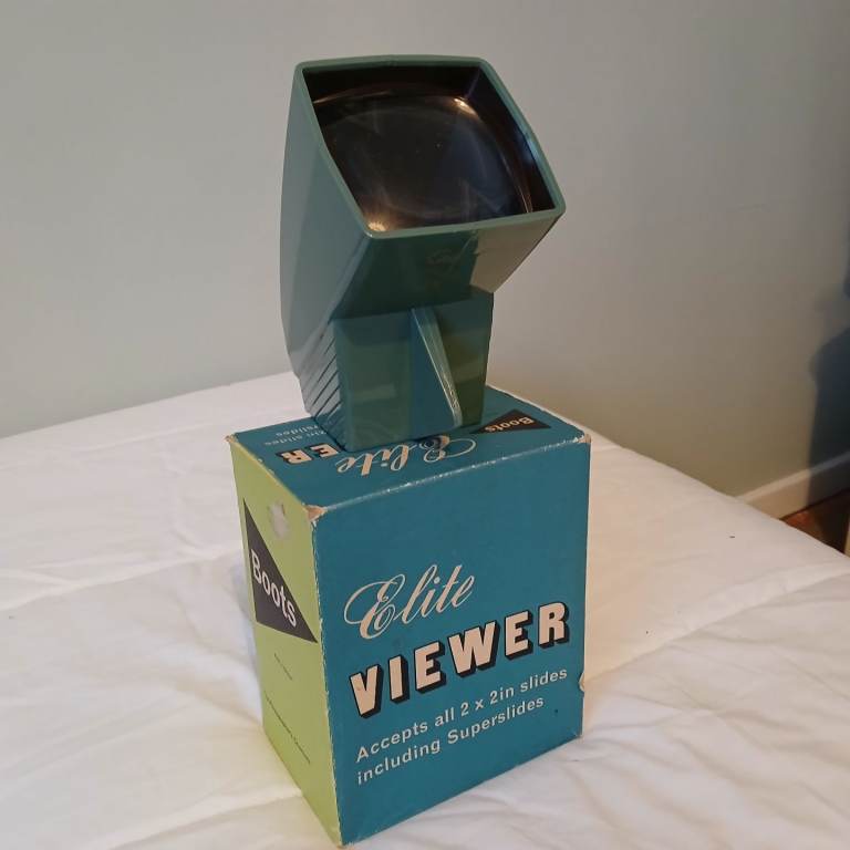 Vintage slide projector