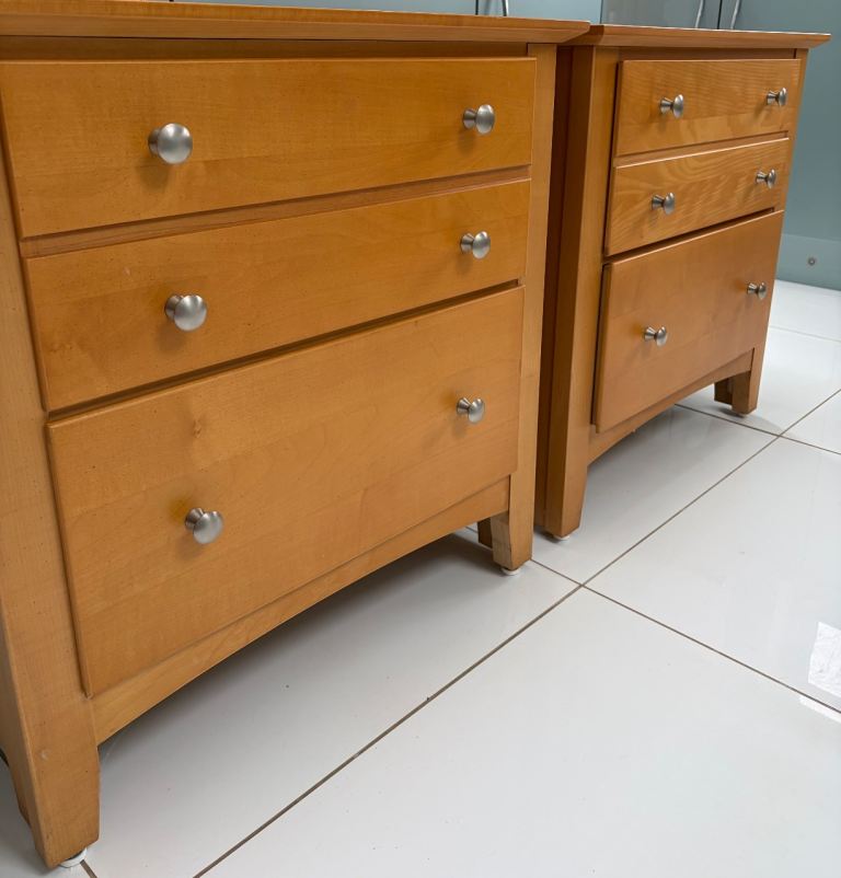 Marks & Spencer Bedside Chest of Drawers x 2 