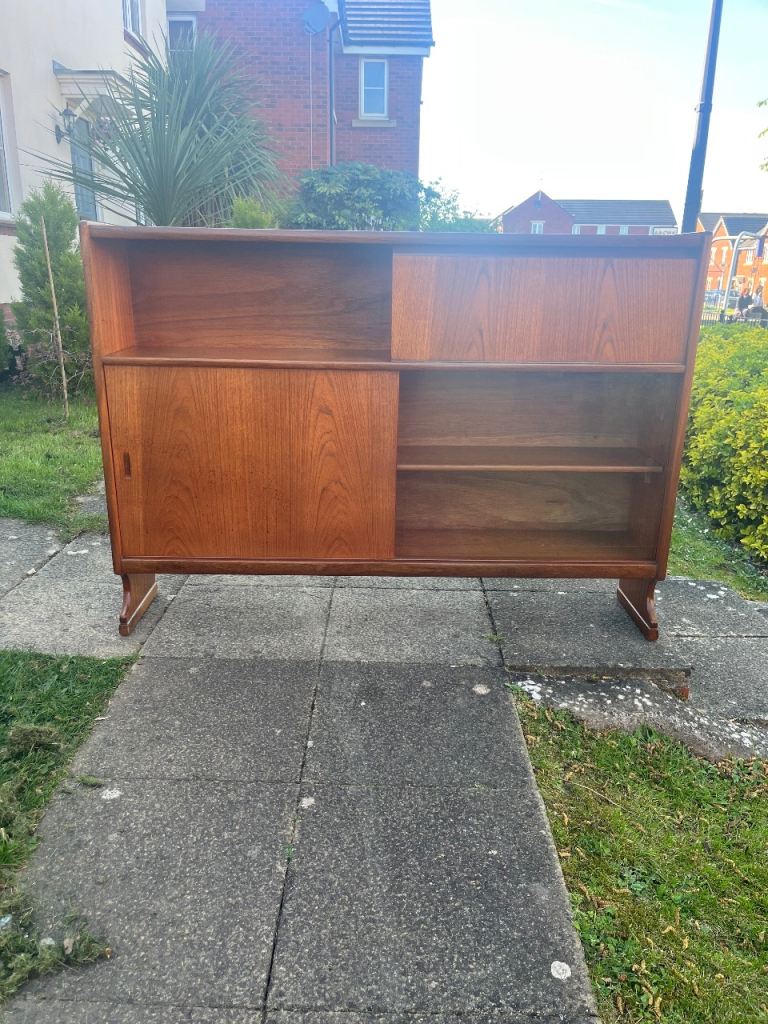 Nathan teak sideboard/drinks cabinet (delivery available)