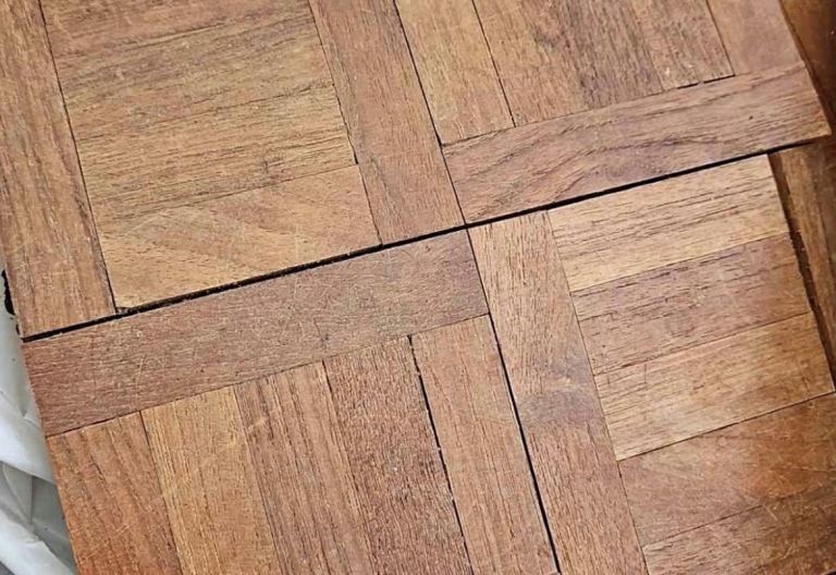 Reclaimed 1960s Solid Mahogany Parquet Blocks | Hardwood Flooring / Upcycle Wood