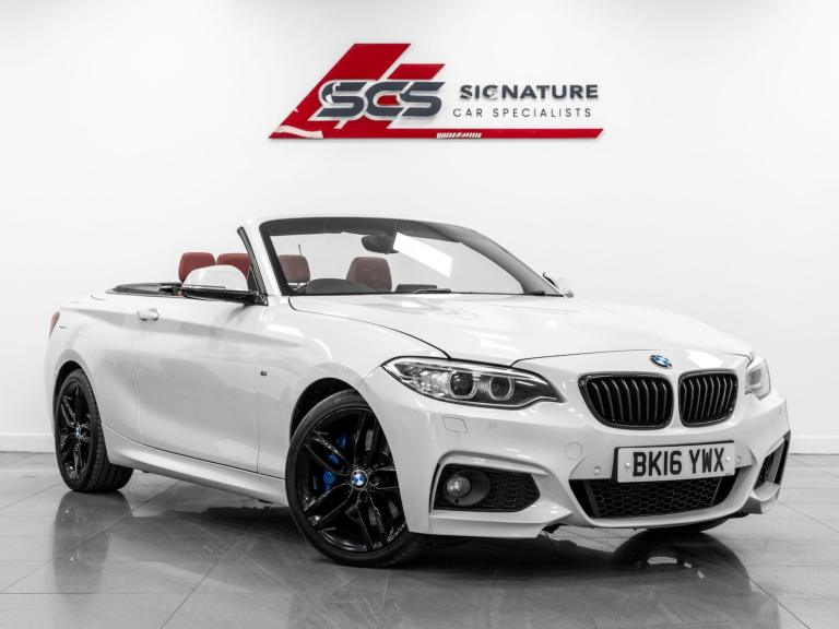 2016 BMW 2 Series 220d M Sport 2dr Step Auto CONVERTIBLE DIESEL Automatic