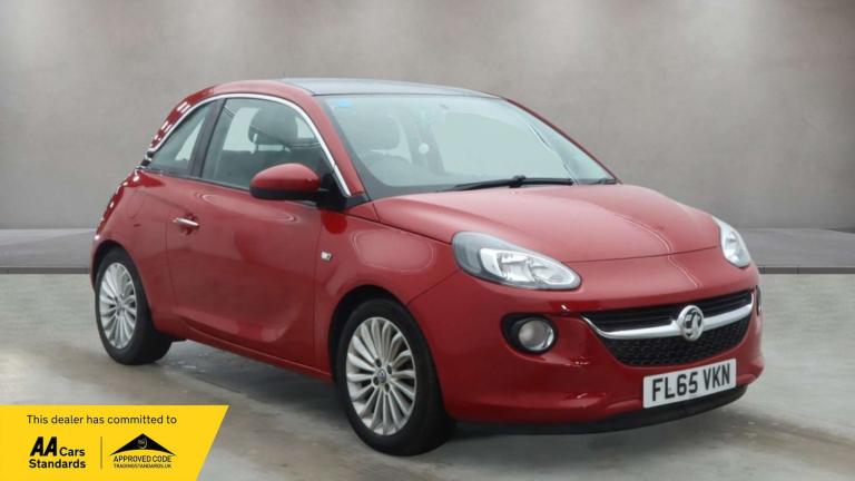 2015 Vauxhall ADAM 1.2i Glam 3dr HATCHBACK PETROL Manual