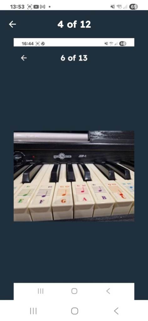 Gear4music JDP-1 Junior Digital Piano with Stool