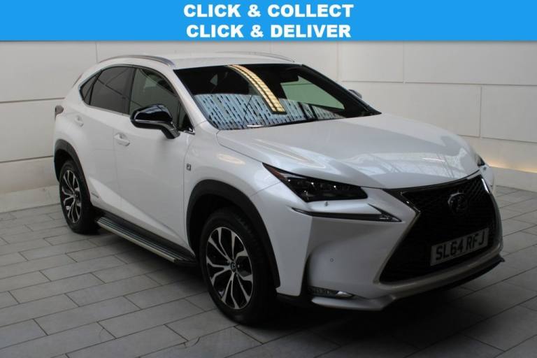 2014 Lexus NX 2.5 300h F Sport SUV 5dr Petrol Hybrid E-CVT 4WD Euro 6 (stop/start) (197 p ESTATE ...