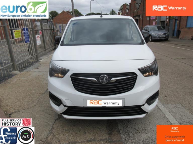 2020 Vauxhall Combo 2300 1.5 Turbo D 100ps H1 Sportive Van PANEL VAN Diesel Manual