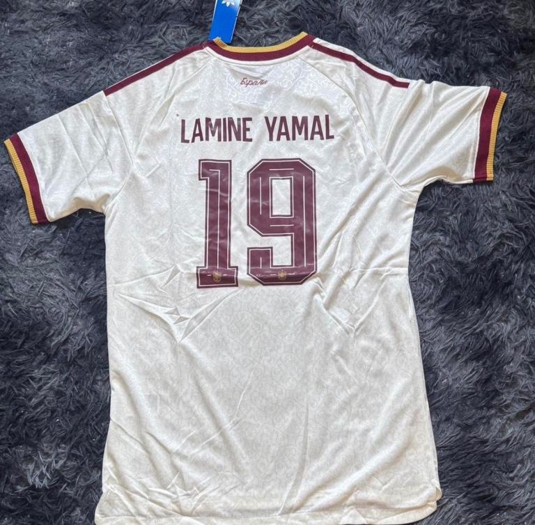 Adidas Lamine Yamal Spain 2026 World Cup Football Shirt - Size L New with Tags
