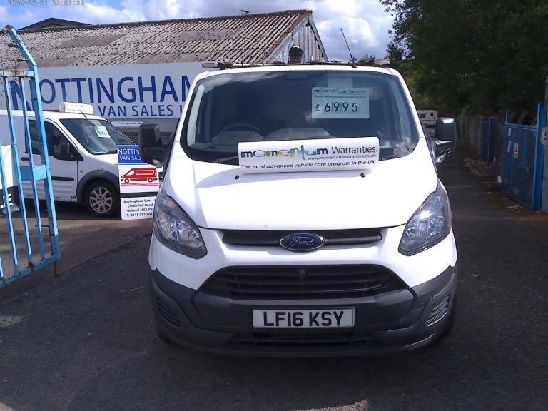 2016 Ford Transit Custom 2.2 TDCi 100ps Low Roof Van ECOnetic PANEL VAN Diesel Manual