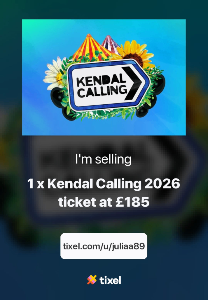 Kendal calling ticket 