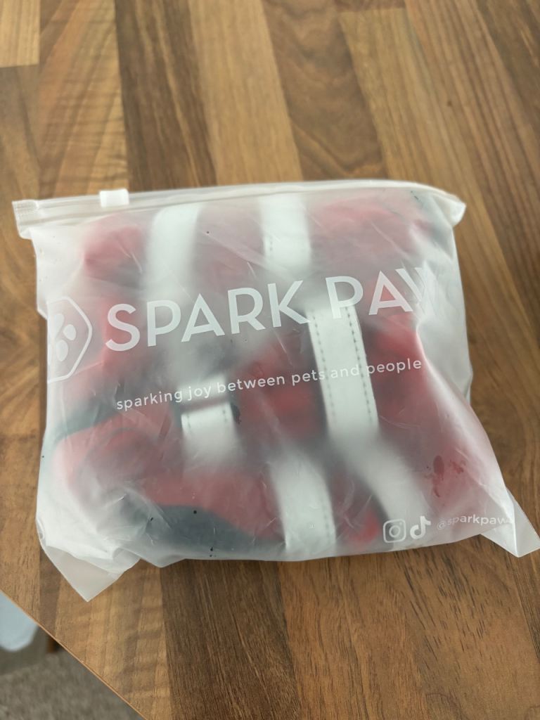 SPARK PAWS Red Boots Size 1