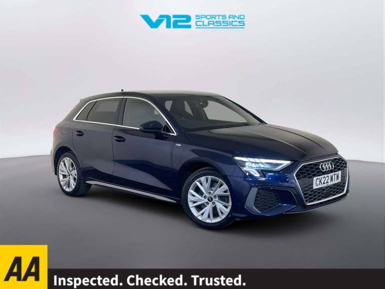 2022 Audi A3 1.4 TFSIe 40 S line Sportback 5dr Petrol Plug-in Hybrid S Tronic Euro 6 (s/ Hatchbac...