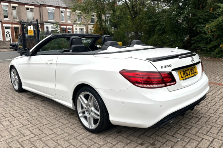 * 83,000 * 3.0 V6 FACELIFT * MERCEDES E350 CONVERTIBLE DIESEL BLUETEC AMG SPORTS AUTO EURO 6 *
