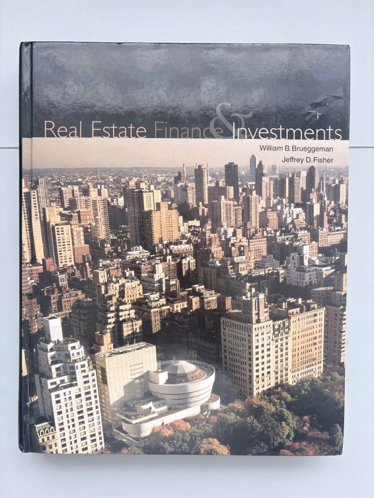 Real Estate Finance & Investments Textbook – Good Condition