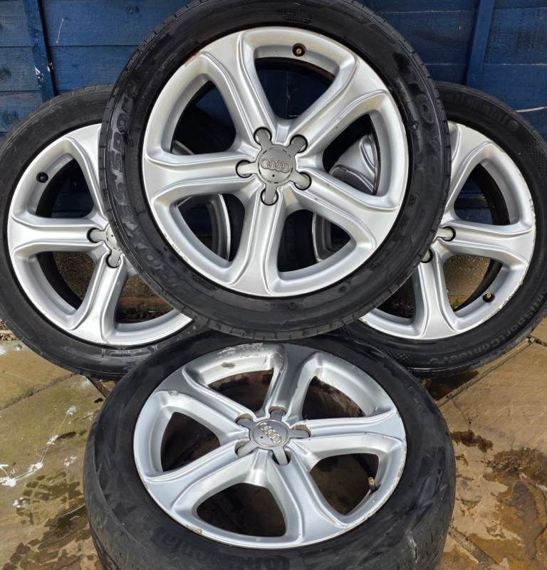 Audi A4 SE technik B8.5 17" alloy wheels - Genuine Audi 8K0 601 025 CE - 5 x 112 - 7.5J - ET45