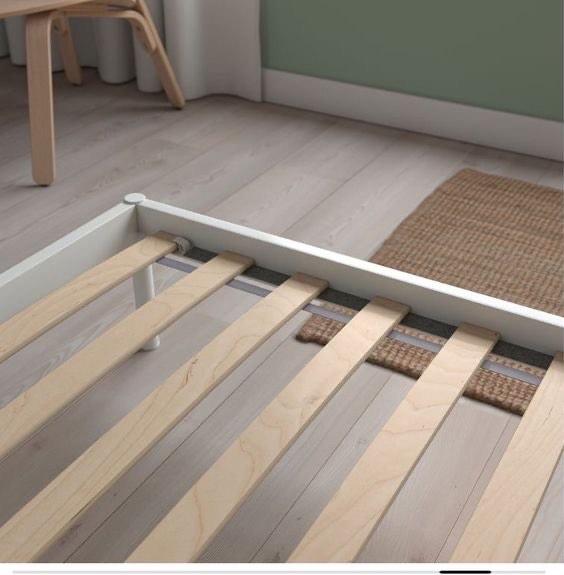 Double bed and mattress king size - rarely used