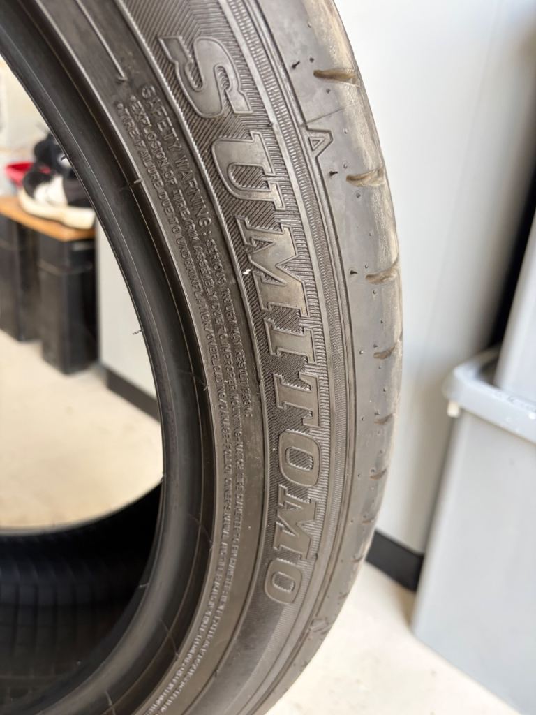 2 x Sumitomo tyres HTR Z5 245/45/ZR20 103Y 7mm+