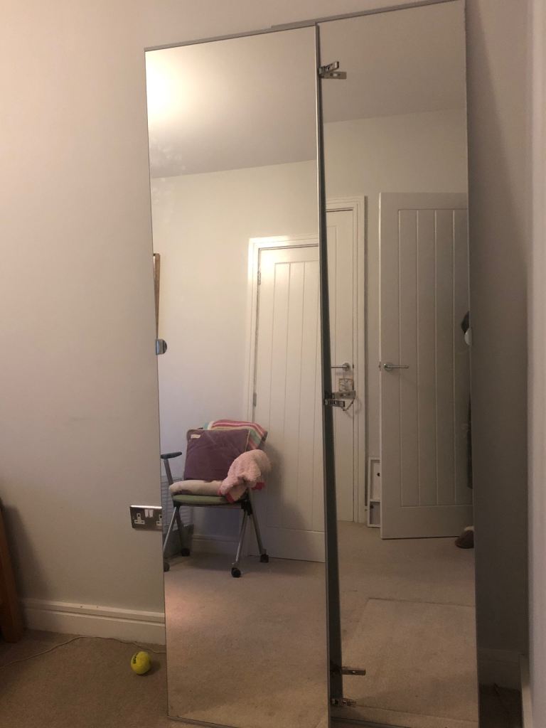 IKEA mirrored wardrobe doors 