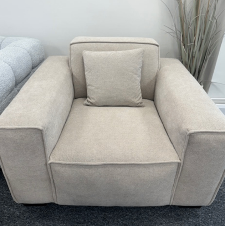 Aluxo Beige Armchair MUST GO THIS WEEKEND 09/10/26