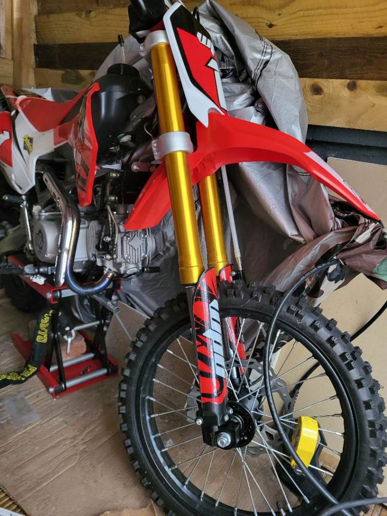 Pit bike stomp welsh 140cc swaps mountain bike 