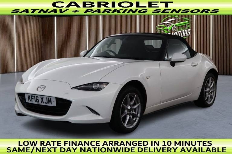 2016 16 MAZDA MX-5 1.5 SKYACTIV-G SE-L NAV CONVERTIBLE 2DR PETROL MANUAL EURO 6 