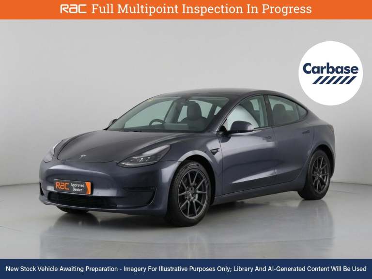 2021 Tesla Model 3 Standard Range Plus Saloon 4dr Electric Auto RWD (241 bhp) Saloon Automatic