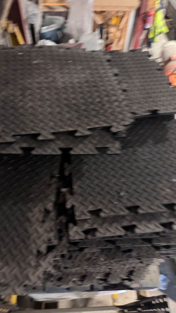 image for Approx 40m2 of Interlocking floor coverings protection 