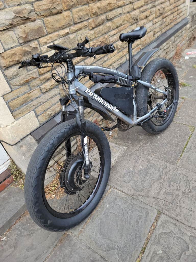 No batteryPowerful Fat Tires Electric Bike 2000W 52V battery