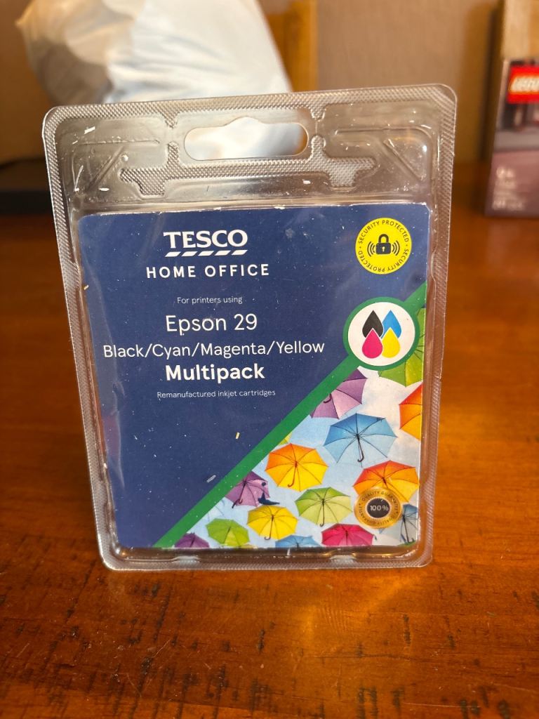 Tesco Home Office Epson 29 Multipack Ink Cartridges – New