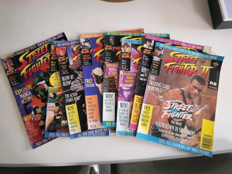 8 STREET FIGHTER 2 MANGA COMIC VOLUME 1 £60 