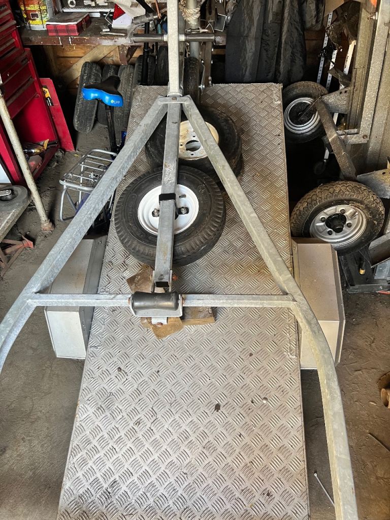 10 ft Boat Trailer with New Wheels, Tyres, and Winch