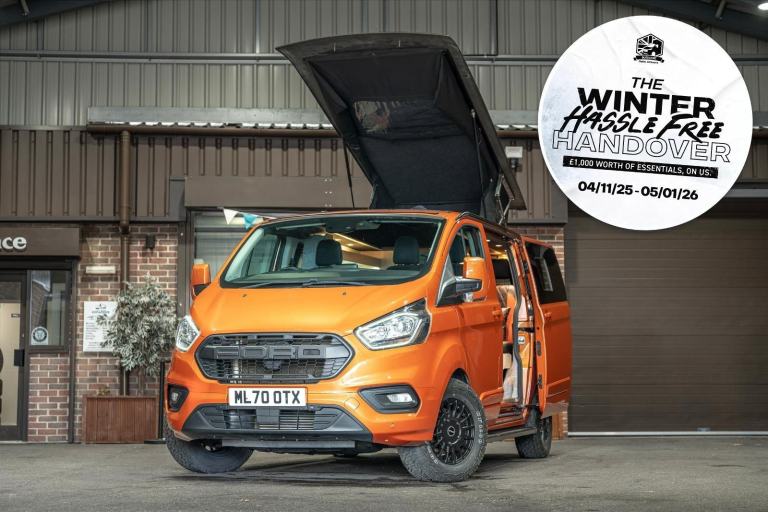 Ford Transit Custom Orange Glow Campervan Conversion