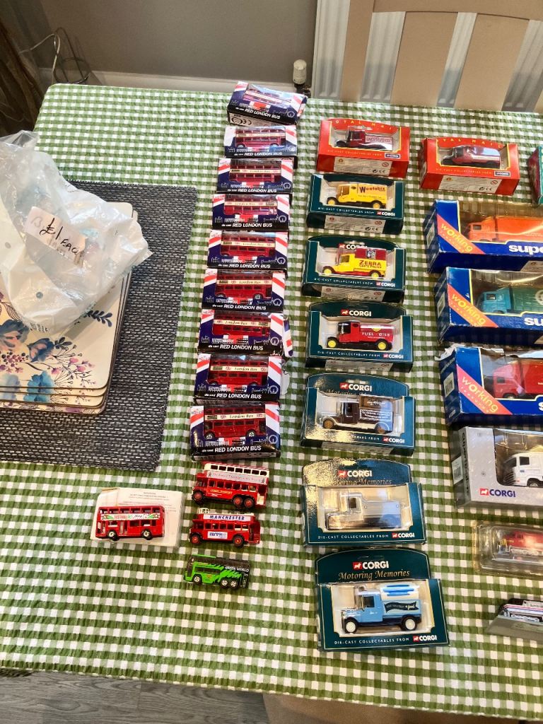 Large Collection of Corgi and Lledo Die- gem from£2 each Cast Models – Mostly Boxed