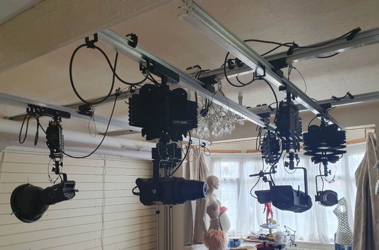 Bowens HiGlide Studio Photography Lighting Ceiling Rail System